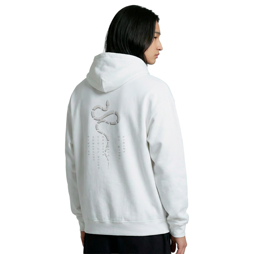 Unisex. Sudadera con capucha Sign & Snake