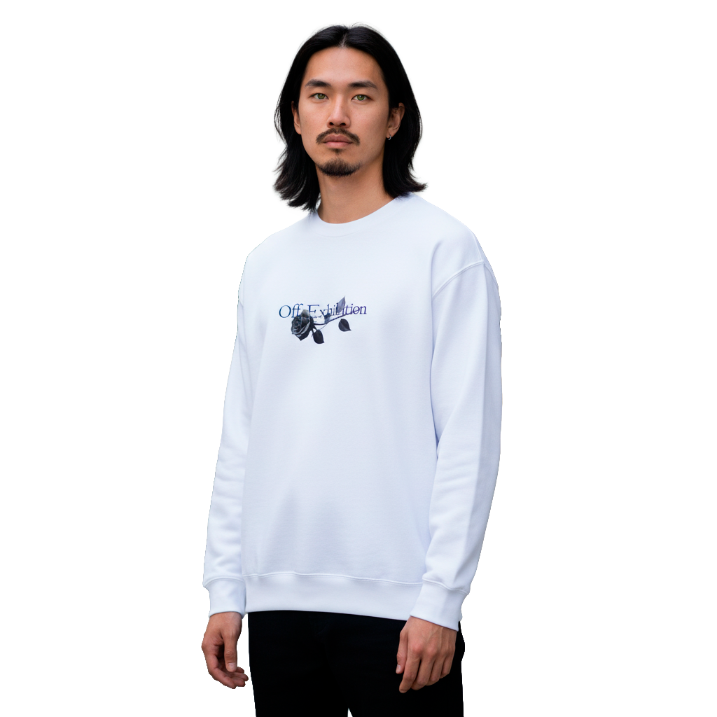 Unisex. Sweater Rosa y Logo.